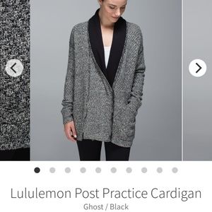 Lululemon Post Practice Cardigan